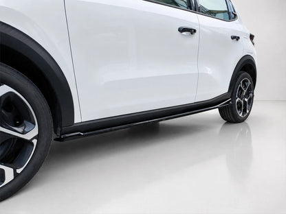 👉Minigonne laterali per Citroën C3 MK4 (2024-) ABS nero lucido👈