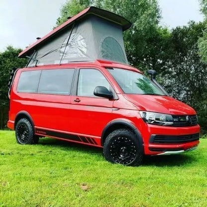 🔥0337 PARAFANGHI ADATTI PER VW TRANSPORTER T5 T5.1 2003-2015 NERO OPACO 🔥
