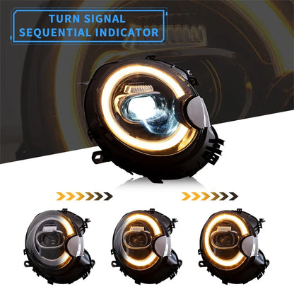 ⭐ART.2926 Faro Anteriore a LED con DRL – BMW Mini Cooper R55 / R56 / R57 / R58 ⭐