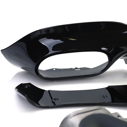 💕Diffusore Posteriore Sport con Terminali di Scarico Nero per Mercedes CLA 💕