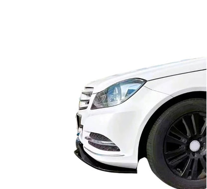 💕 Splitter Anteriore Nero Lucido Brabus Style per Mercedes C W204 SE 💕