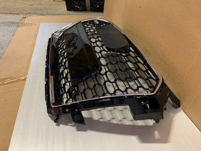 🔥ART.4541 GRIGLIA ANTERIORE NIDO D’APE RS1 NERA CROMO PER AUDI A1 8X 15-18🔥