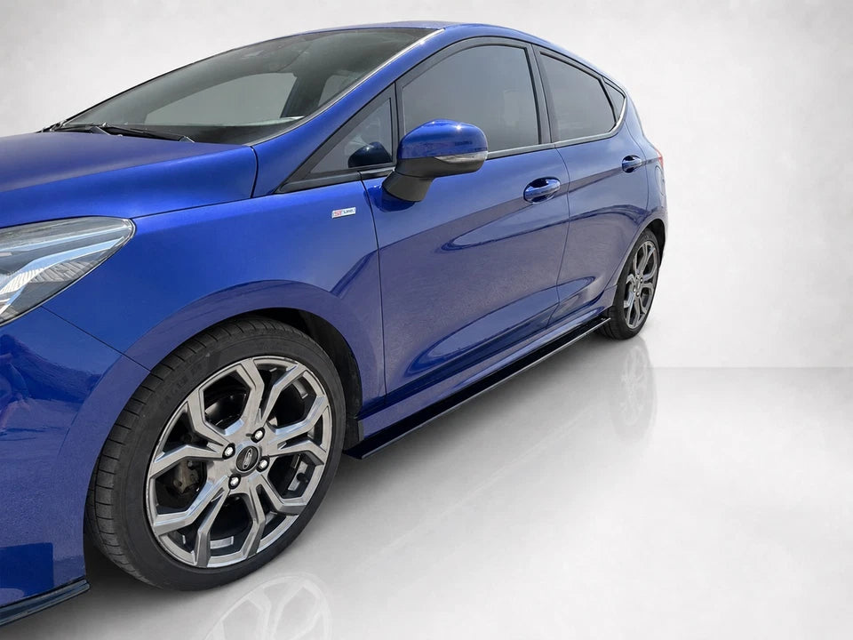 👉Minigonne Laterali Estensioni V2 Ford Fiesta MK8 ST/ST-Line 2017+Nero Lucido👈