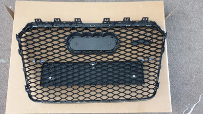 ART.4542 GRIGLIA ANTERIORE NIDO DAPE STILE RS5 NERA PER AUDI A5 S5 2012-2015