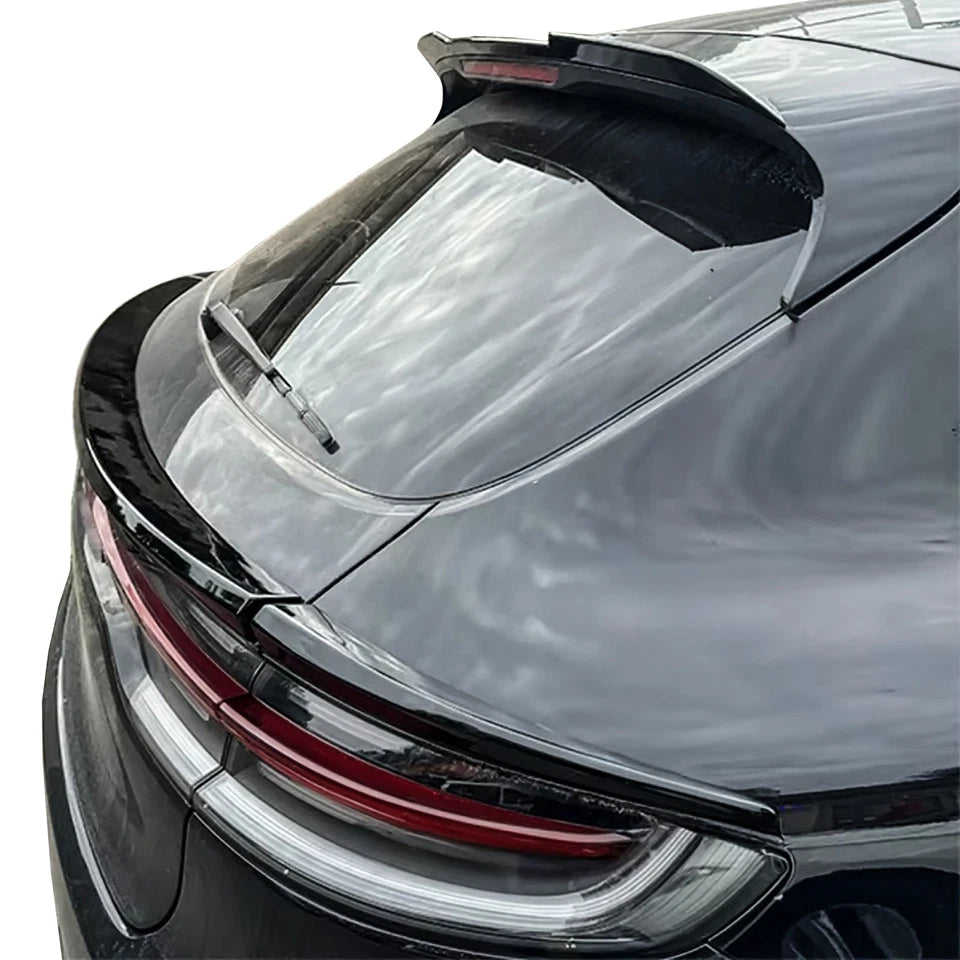 💫 Spoiler Posteriore Lip Nero Lucido per Porsche Macan 2018–2021 – 💫
