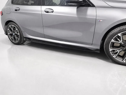 👉Gonne laterali versione 2 per BMW Serie 1 F70 M-Pack / M135i ABS nero lucido👈
