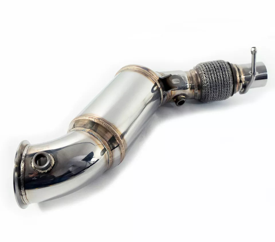 Downpipe in acciaio inox da 80 mm e 3 pollici per BMW Serie 1 F20 F21 116i 118i 120i