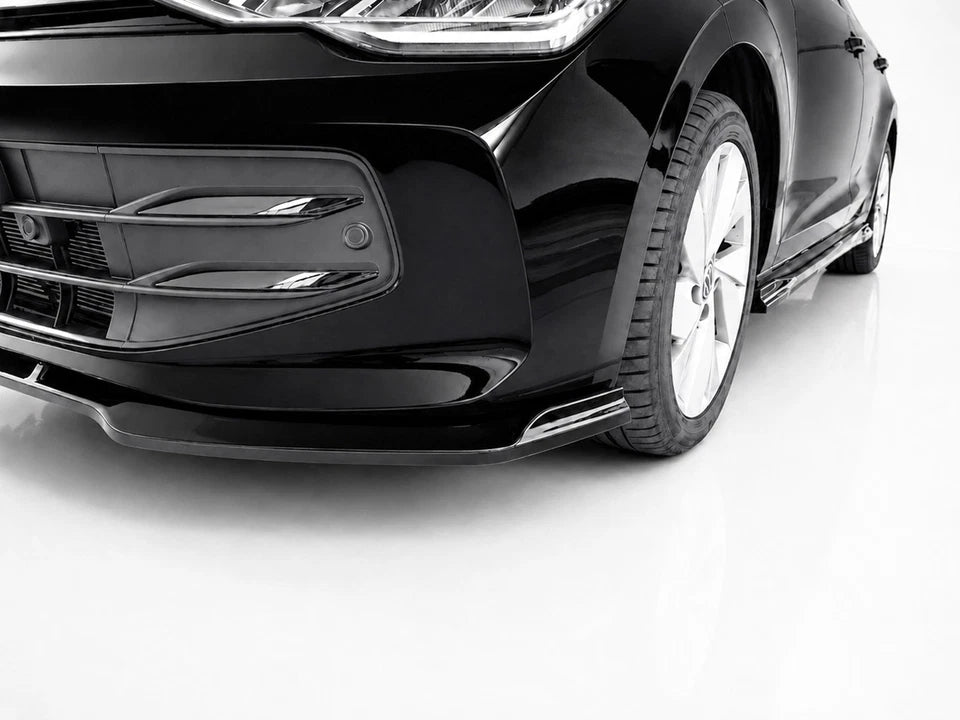 👉Splitter anteriore per Volkswagen Golf MK8 facelift (2024-) ABS nero lucido👈