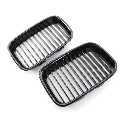 💕 Griglia Anteriore Adatto per BMW Serie 3 E36 90-96 Nero Lucido 💕
