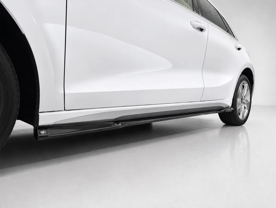 👉Gonne laterali estensioni per Audi S3/A3 S-Line 8Y (2020-) ABS nero lucido👈
