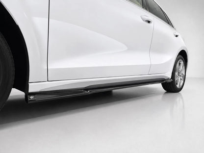 👉Gonne laterali estensioni per Audi S3/A3 S-Line 8Y (2020-) ABS nero lucido👈