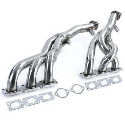 Collettore in acciaio inox adatto per BMW Z4 E85 2.2i 2.5i 3.0i 02-05 M54