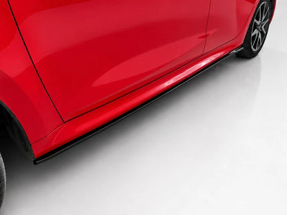 👉Gonne Laterali Estensioni Minigonne ABS Nero Lucido per Toyota Yaris Mk4 20+👈