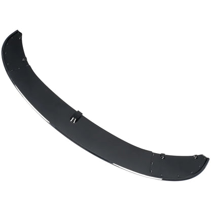 SPLITTER SUITABLE FOR VW GOLF 8 GTI GTD RLINE LOOK GLOSSY BLACK SPORTY DESIGN 