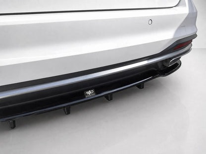 👉Splitter posteriore per Audi A4 B9 facelift Avant (19-24) in ABS nero lucido👈