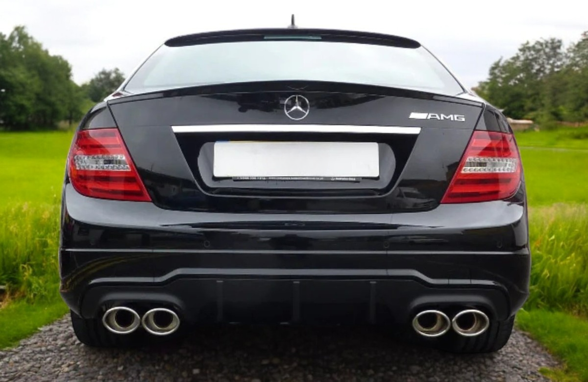 Diffusore adatto per Mercedes C-Class W204 Sedan Estate Coupe 2011-2015