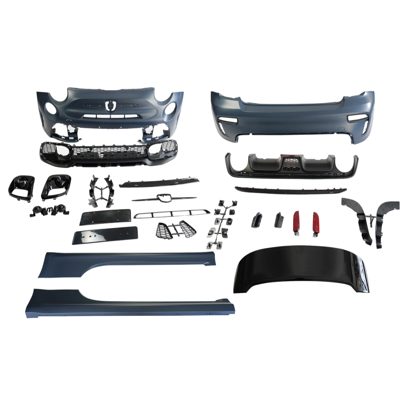 💕ART.8037 BODYKIT Fiat 500 2007-2015 Look ABARTH💕