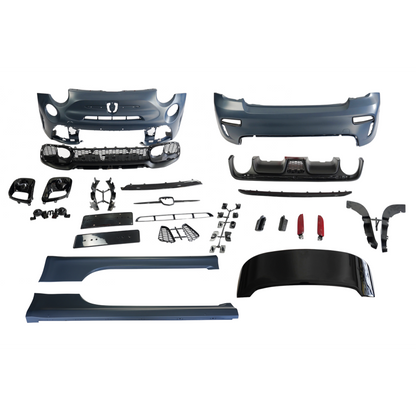 💕ART.8037 BODYKIT Fiat 500 2007-2015 Look ABARTH💕