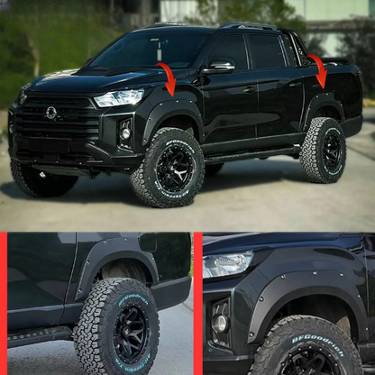 ⭐Mudguards suitable for SSANGYONG Grand Musso 2018-2020 with ABE⭐ 