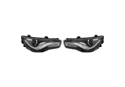 ⭐Headlight set suitable for Audi A1 10-18 H7+LED+MOTOR⭐