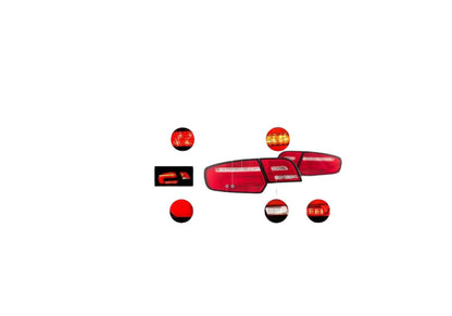 ⭐Set di luci posteriori combinate Adatto Per Audi A3 03-08 5 TR⭐