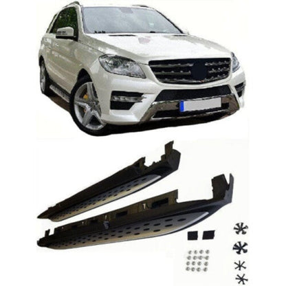 😎Side steps running boards compatible with Mercedes-Benz W166 ml 😎