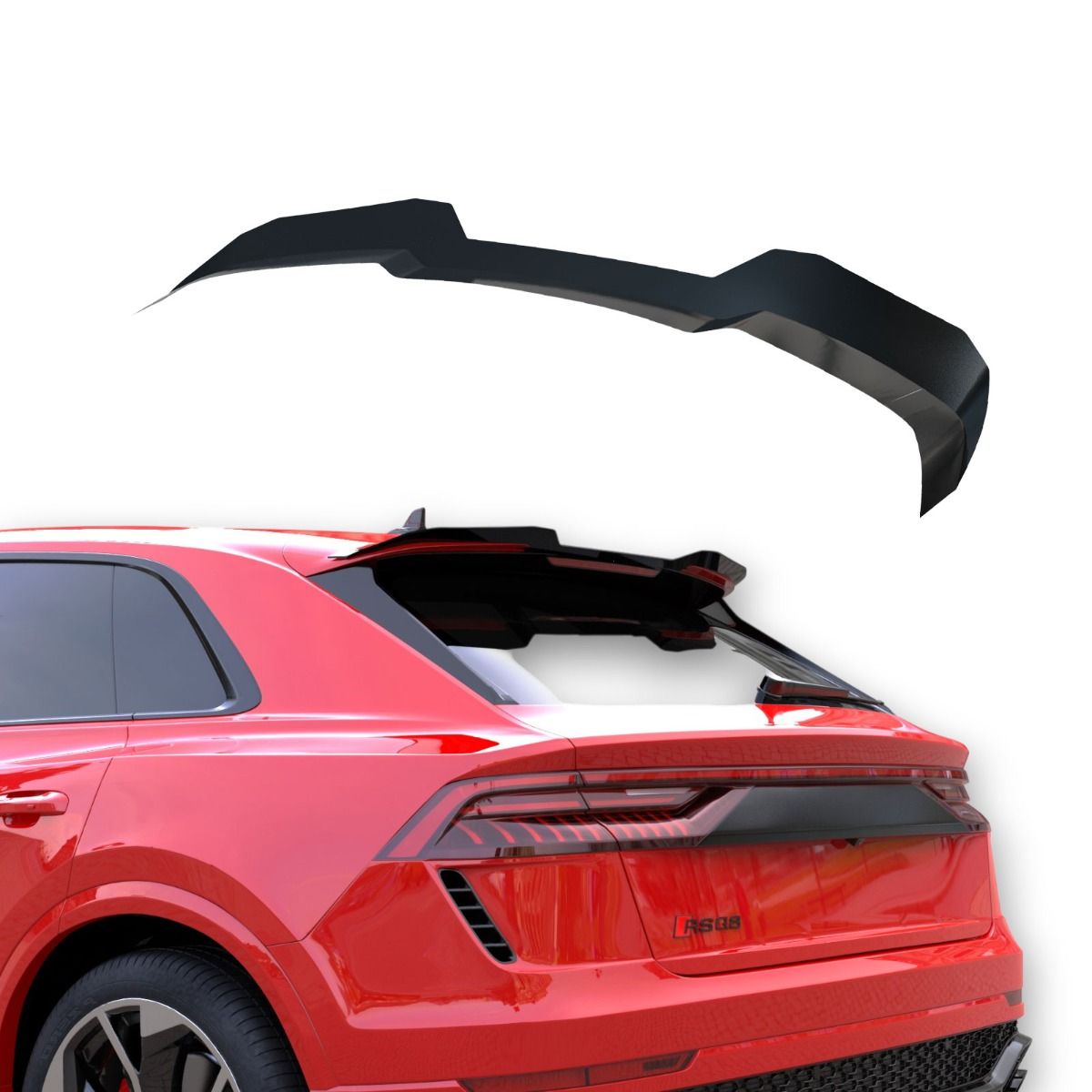 😍ART.6815 Spoiler Posteriore Adatto Per Audi RSQ8 (2020-2024)😍