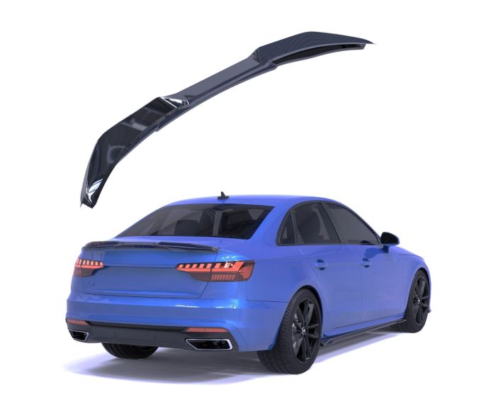 😍ART.6821 Spoiler Posteriore Adatto Per Audi A4 / S4 B9 Facelift😍