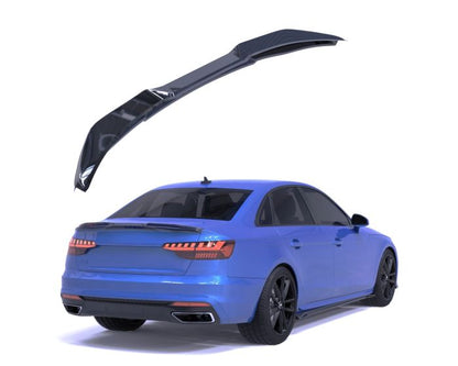 😍ART.6821 Spoiler Posteriore Adatto Per Audi A4 / S4 B9 Facelift😍