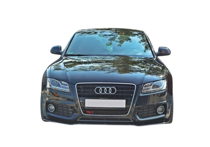 💫ART.4242 Splitter (Nero Lucido) per Audi A5 2008-2012 Look S-Line💫