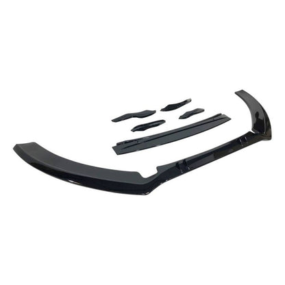 ART.4191 TCA0280 Splitter (Nero lucido) per Audi A6 2016-2018 look RS6