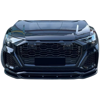 💫ART.4397 Splitter (Nero Lucido)adatto per Audi Q8 2018-2023 Look RSQ8💫