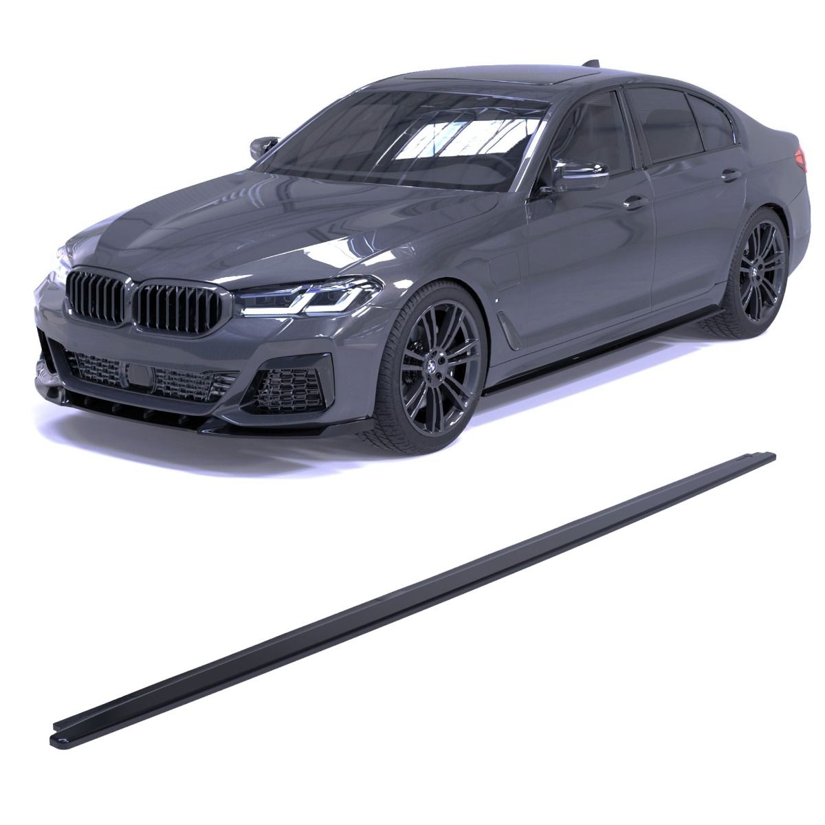 5672⭐Sotto Minigonne laterali adatte per BMW Serie 5 G30/G31 M Pack (17-23)⭐