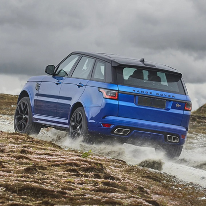 💫ART.7066 Terminali di Scarico Stile SVR per Range Rover Sport (L494) 2018-2022💫