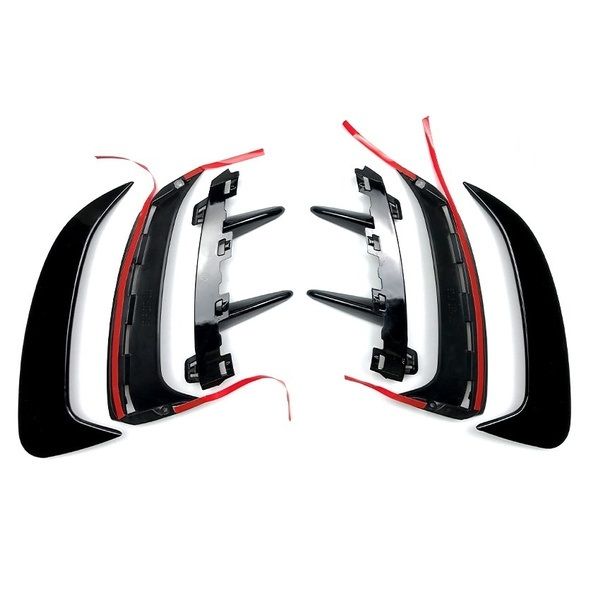 6663⭐PRESE D'ARIA SPOILER ANTERIORE CARBONIO LOOK per Mercedes W177 Classe A⭐