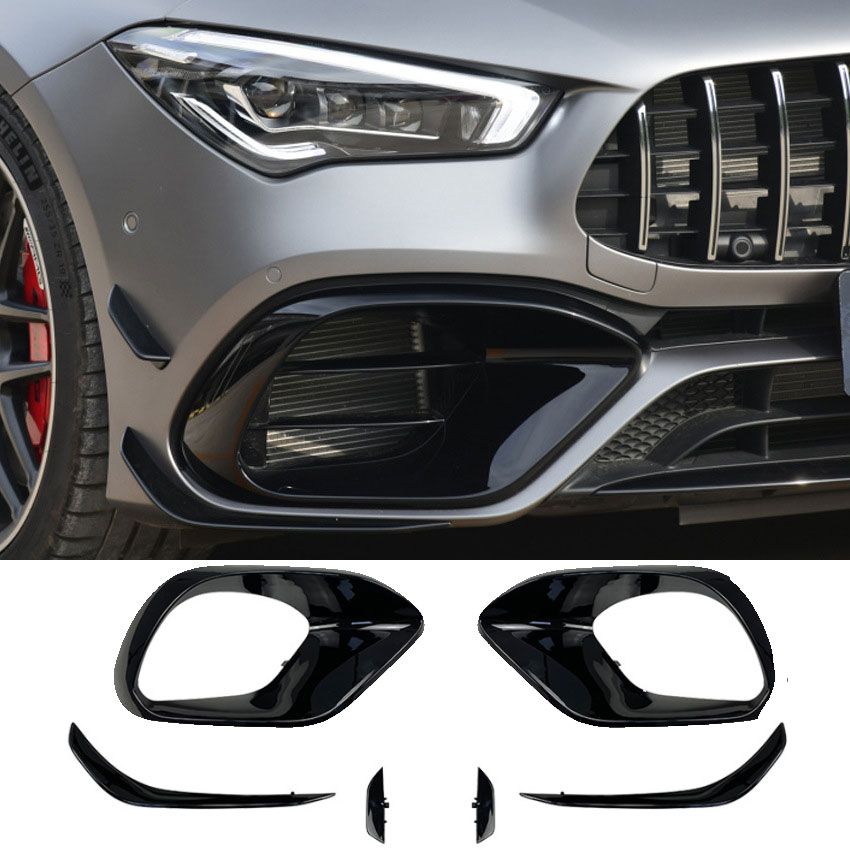 6306⭐AERO Flaps+Prese d'aria adatti per Mercedes C118/X118 Classe CLA 45 AMG⭐