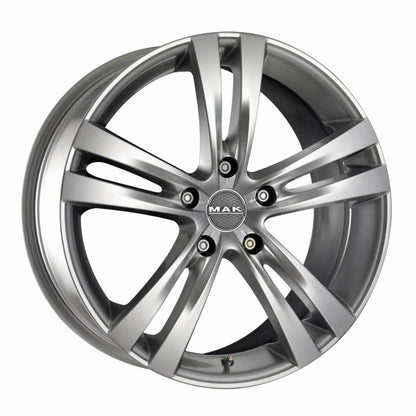 CERCHI CERCHIO IN LEGA 17" Adatto per AUDI A6 MAK ZENITH SILVER