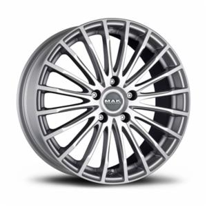 CERCHI CERCHIO IN LEGA 17" 18" 19" Adatto per AUDI A4 MAK FATALE NERO