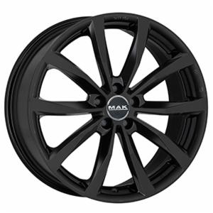 ALLOY WHEEL RIMS 16" 17" 18" 19" 20" Suitable for AUDI A4 MAK WOLF BLACK