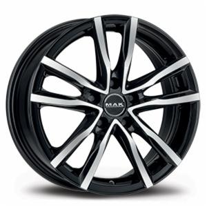 ALLOY WHEEL RIMS 16" 17" 18" Suitable for AUDI A4 MAK MILANO BLACK