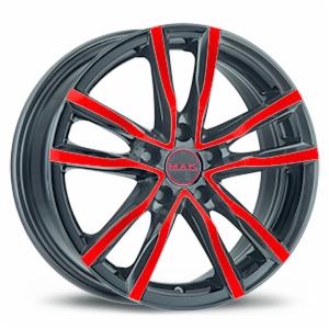 ALLOY WHEEL RIMS 16" 17" 18" Suitable for AUDI A4 MAK MILANO BLACK