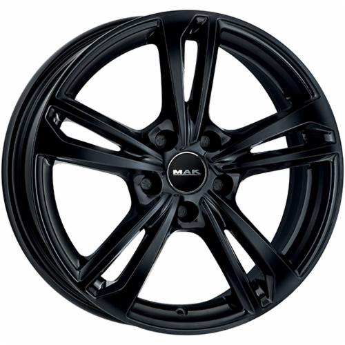 CERCHI CERCHIO IN LEGA 15" 17" Adatto per AUDI A1 MAK EMBLEMA NERO, NERO LUCIDO