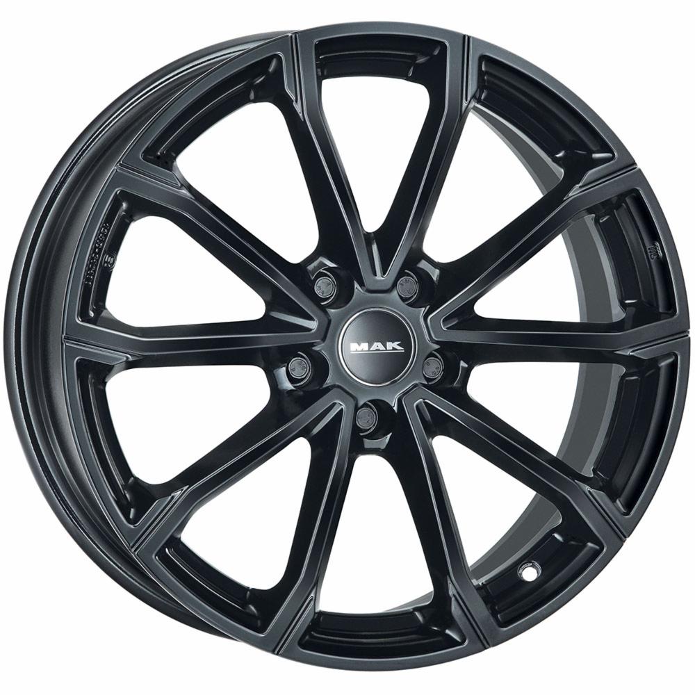 CERCHI CERCHIO IN LEGA 16" Adatto per AUDI A3 MAK DAVINCI NERO 16" 17" 18" 19"