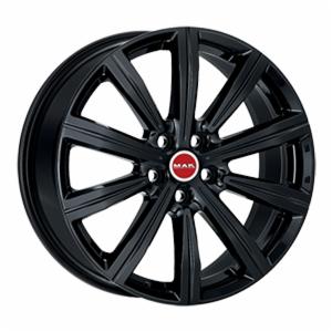 CERCHI CERCHIO IN LEGA 19" 20" 21" Adatto per AUDI A6 MAK BIRMINGHAM NERO