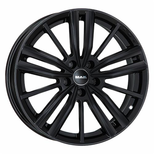 CERCHI CERCHIO IN LEGA 17" 18" Adatto per AUDI A5 MAK VIER NERO LUCIDO