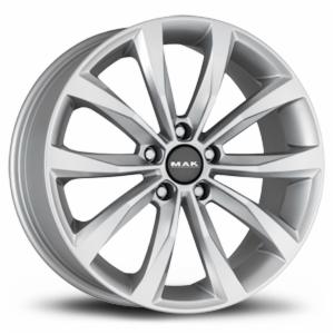 CERCHI CERCHIO IN LEGA 17" 18" 19" 20" Adatto per AUDI A6 MAK RAPP WOLF NERO