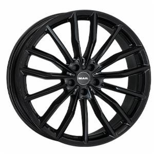 CERCHI CERCHIO IN LEGA 19" 20" Adatto per AUDI A6 MAK RAPP NERO LUCIDO