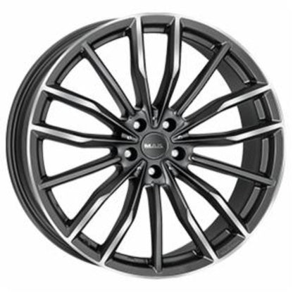CERCHI CERCHIO IN LEGA 18" 19" Adatto per AUDI A5 MAK RAPP NERO TITANIO