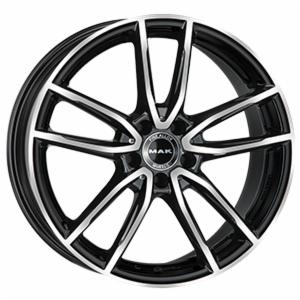 CERCHI CERCHIO IN LEGA 17" 18" 19" 20" 21" Adatto per AUDI A6 MAK EVO NERO