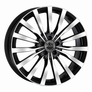CERCHI CERCHIO IN LEGA 18" 19" 20" Adatto per AUDI A5 MAK KRONE NERO